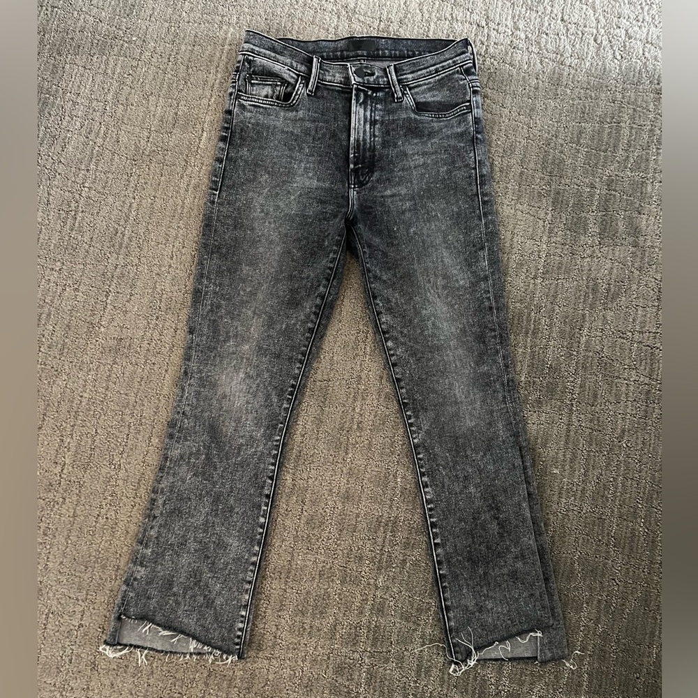 MOTHER Black Denim Jeans